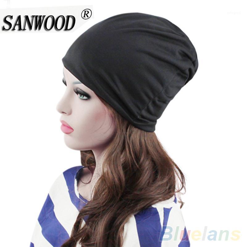 

Beanie/Skull Caps Wholesale- Men's Cap Winter Slouch Crochet Knit Hip-Hop Beanie Hat 22B3 Female Women's Hat1, Black