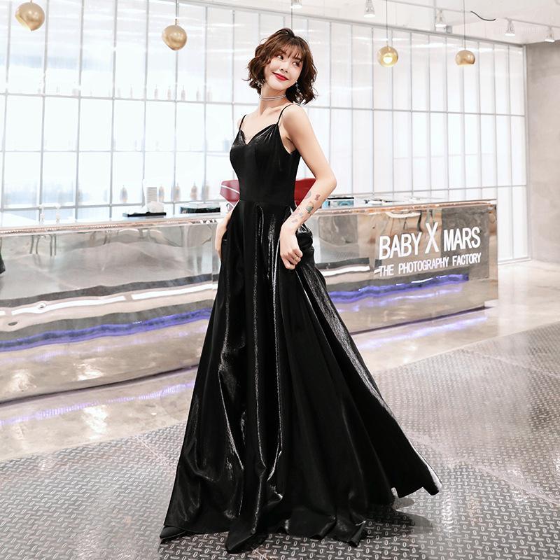 

Elegant lace up sling Long Gown Dresses Evening Dresses Women Party Women Evening Dress Vestidos1