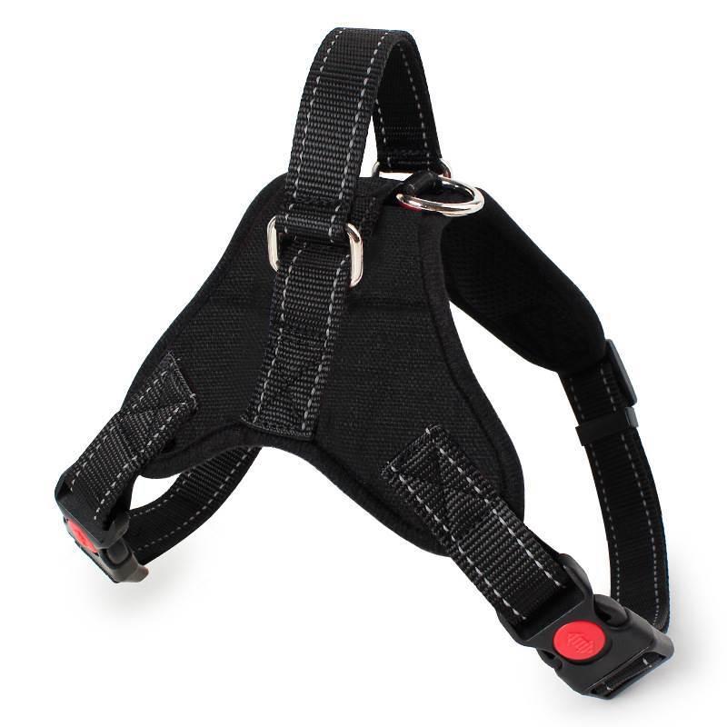 

Vest Pet Harness Collar Hand Strap Dog Puppy Harness Vest Black for Small Medium Large Dogs Pet Supplies