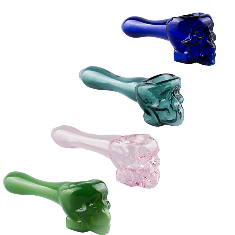 New Arrival Pyrex Oil Burner Pipes Spoon Glass Pipes Hand Pipe Glass Smoking Pipes Tobacco Dry Herb For Silicone Bong Glass Bubbler-image-407908499