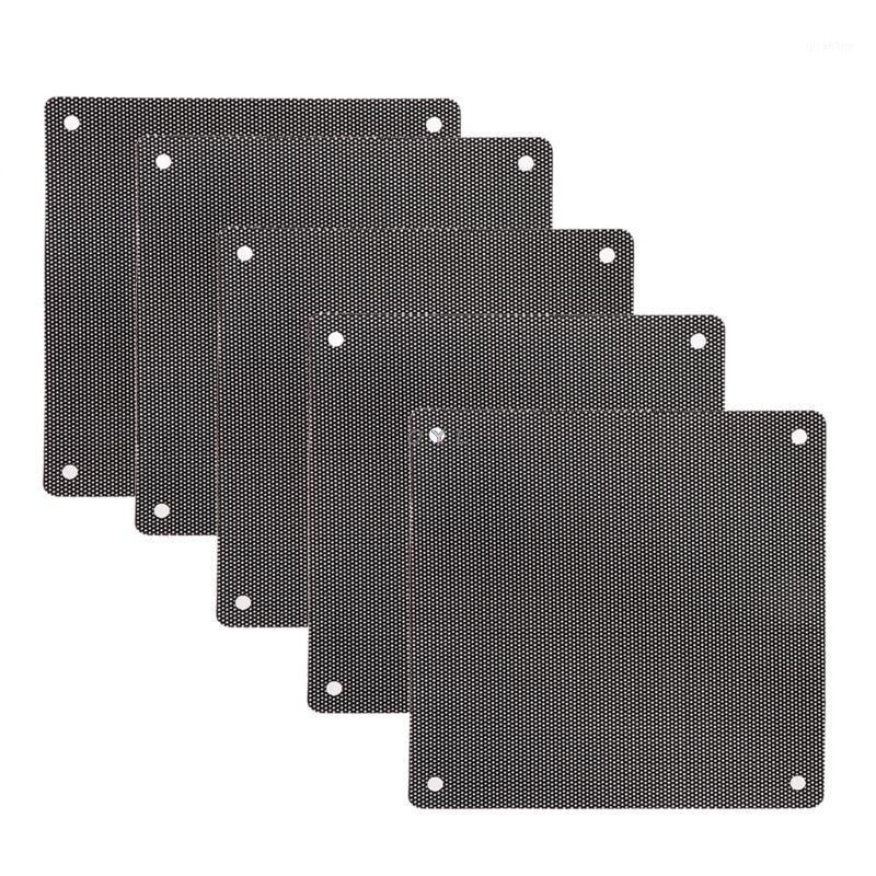 

5Pc Computer Mesh PVC Case Fan Dust Filter Dustproof Cover Chassis Dust Cover 12cm x 12cm1