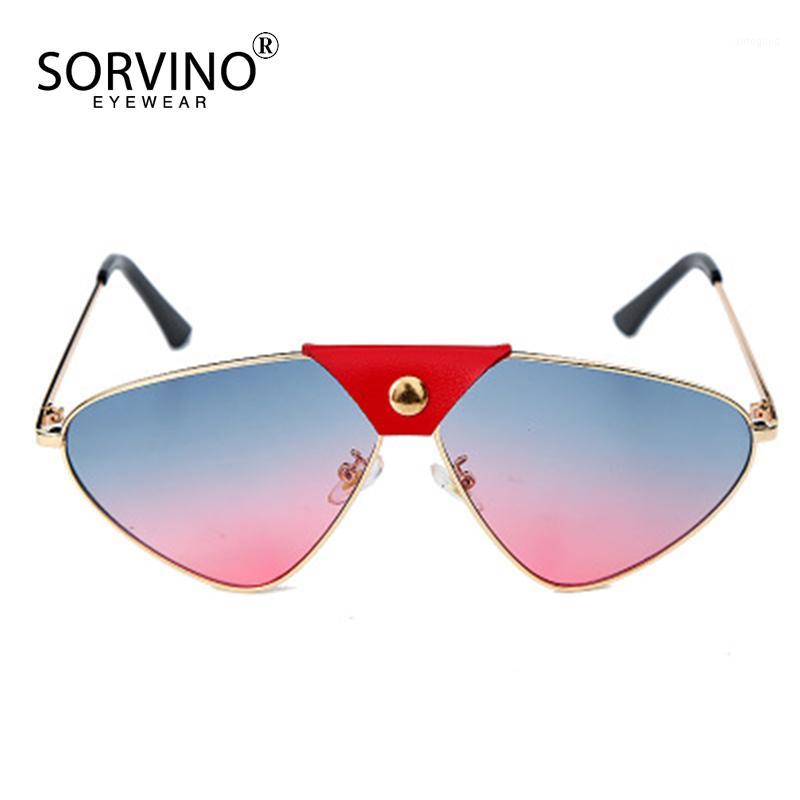 

Sunglasses SORVINO 2021 Fashion Metal Polarized For Men Women Silicone Nose Pad Comfortable Sun Glasses Gafas De Sol Los1