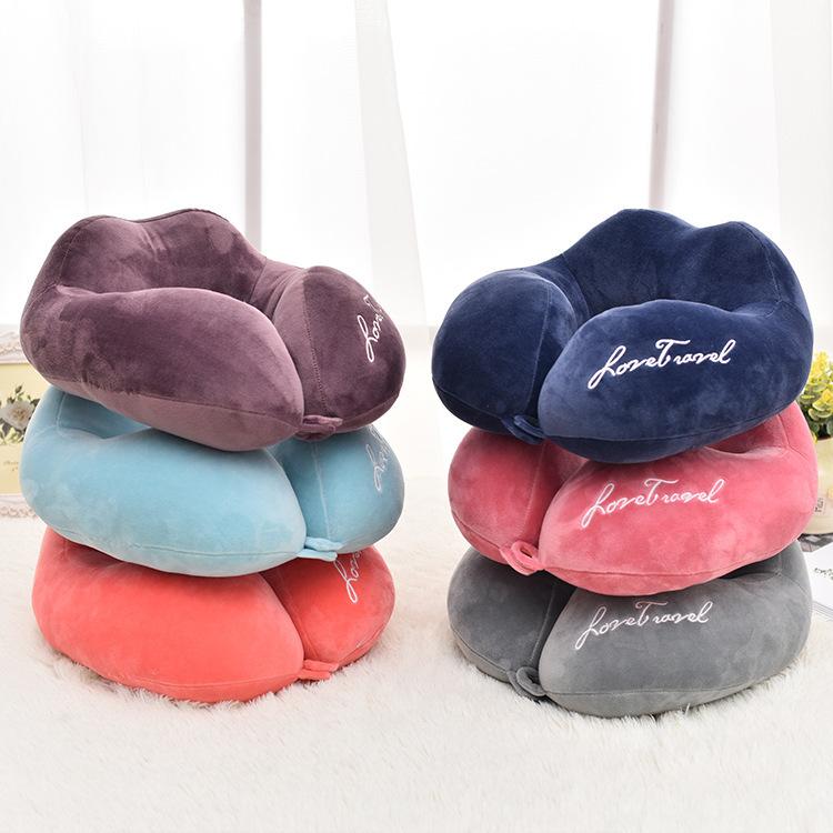 

Pillow U Shaped Slow Rebound Memory Foam Travel Neck Pillows Health Care Headrest For Body Office Flight Car Traveling