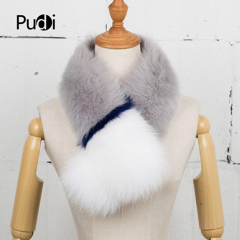 

Aorice SF773 2020 Winter women's genuine fur scarf comfortable fashion two colors warm scarf quality A