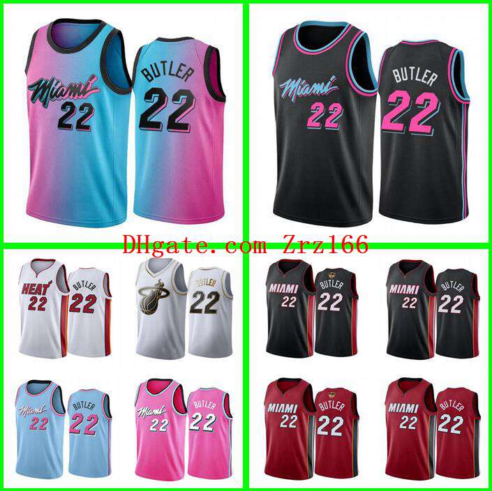 

Men basketball jerseys Jimmy22 Butler Blue red white City sleeveless Jersey and shorts, Black;red