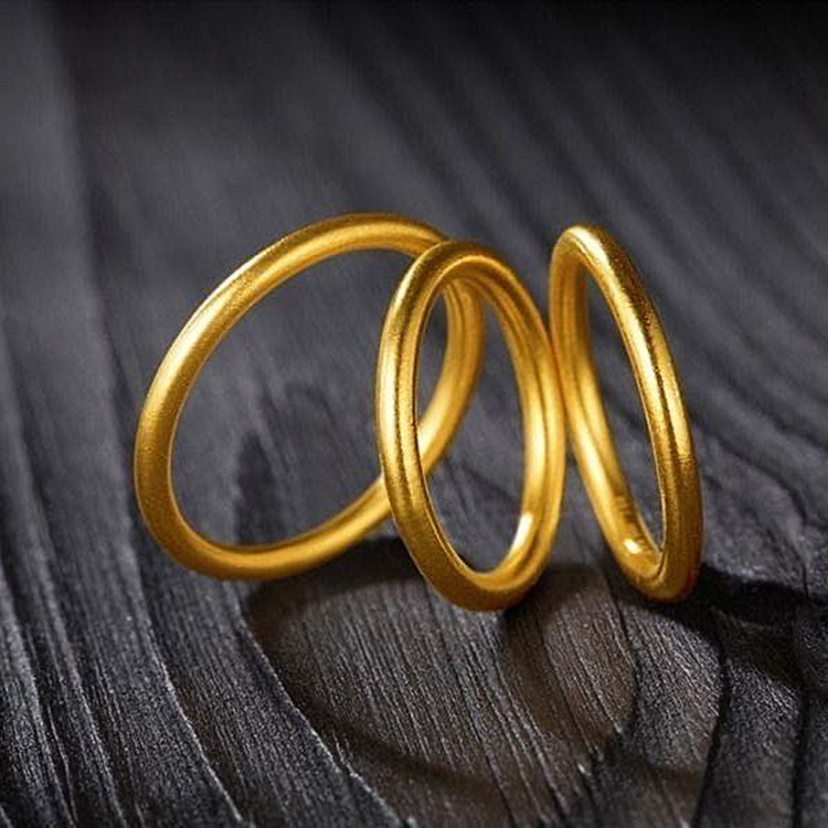 

Golden stainless steel love ring and crystal women's jewelry men's wedding promise gift engagement belt box