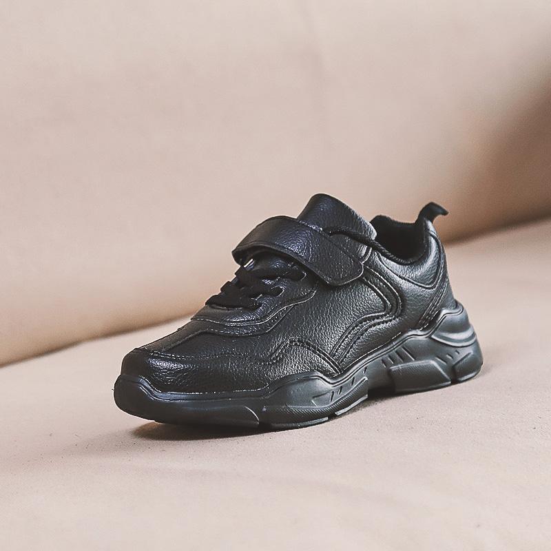 

2020 New Trend Kids Girls Running Shoes Black Teenage Boy Sneakers Luxury Kids Boy Sport Shoes Hook & Loo Casual For Girls
