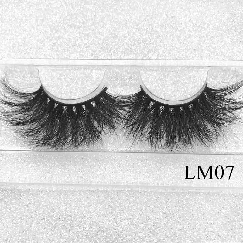 

28mm Mink Eyelashes Only With Tray 100% Cruelty Free Handmade 3D Full Strip Lashes Makeup Lashes