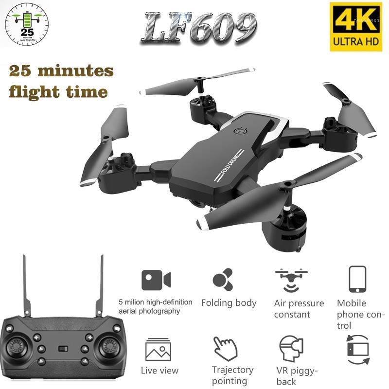 

LF609 Drone 4K with HD Camera WIFI 1080P Dual Camera Follow Me Quadcopter FPV Professional Drone Long Battery Life Toy For Kids1