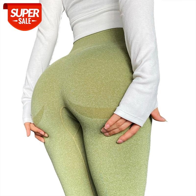 

CHRLEISURE Seamless Leggings High Waist Push Up Fitness Pants Women Solid Breathable Skinny Workout Casual Gym Leggings #j08L, Black;white