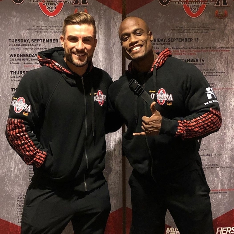 

New OLYMPIA Men Gyms Hoodies Gyms Fitness Bodybuilding Sweatshirt Pullover Sportswear Male Workout Hooded Jacket Clothing 201114, 2019