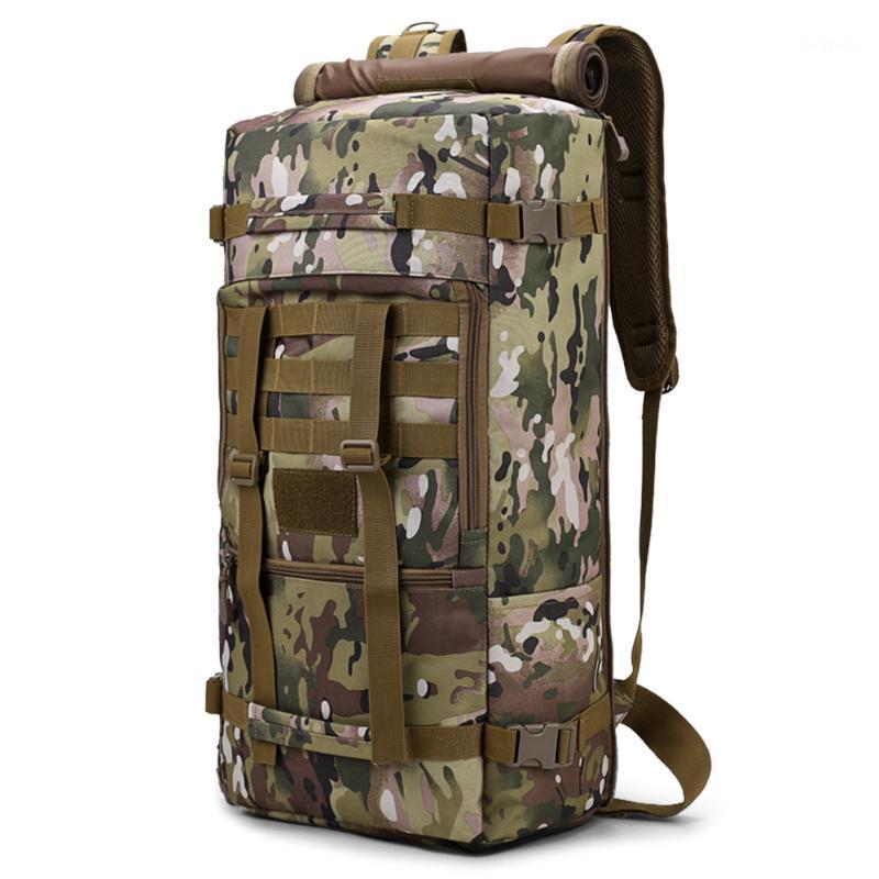 

50L Camping Bag Travel Duffle Backpack Women Men Sport Bag For Business Sports Camping Hiking Mountaineering1, As picture