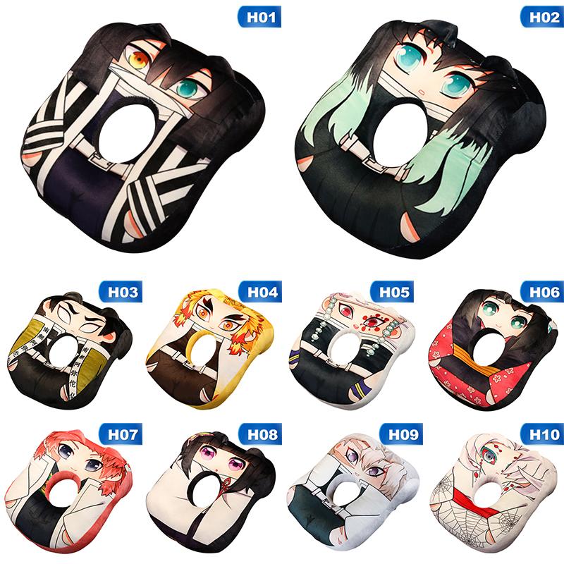 

Anime Demon Slayer Bolster Cosplay Props Kamado Tanjirou Sleeping Pillow Cartoon Cute Throw Pillow Toy