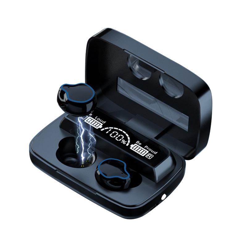 

NEW TWS M9 True Wireless Bluetooth Hands-free Hi-Fi Music Headphones 3D Touch Control Sports Waterproof For Phone