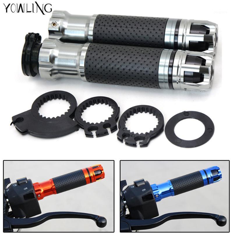 

7/8'' 22 mm CNC motorcycle handlebar handle bar grips ends for CB 599 919 400 CB600 HORNET CBR 600 F2 F3 F4 F4i 900RR 2501