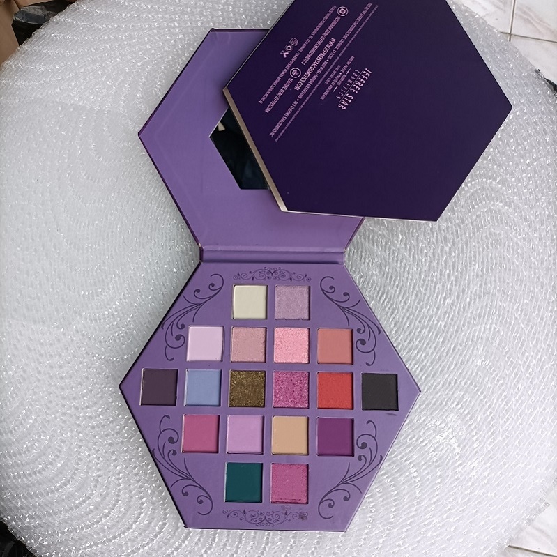 

Newest J Star 18colors Blood Lust Eyeshadow Shimmer and Matte Puple Palette Eyeshadow Cosmetic Artistry Palette free shipping