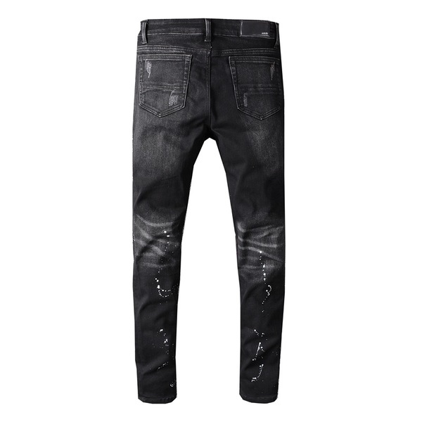 

Black Crane Embroidered Stretch Skinny Jeans Pants Fashion Trousers 2020