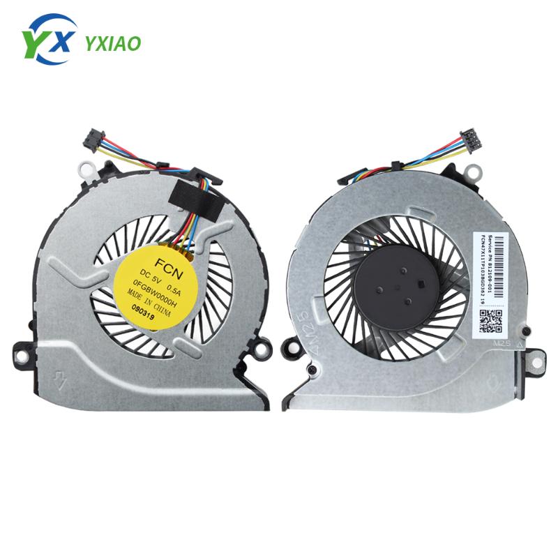 

New laptop cpu cooling fan for Pavilion 15Z-a 17-G 17-G015DX tpn-q159 812109-001 0FGBW0000H DC 5V 0.5A