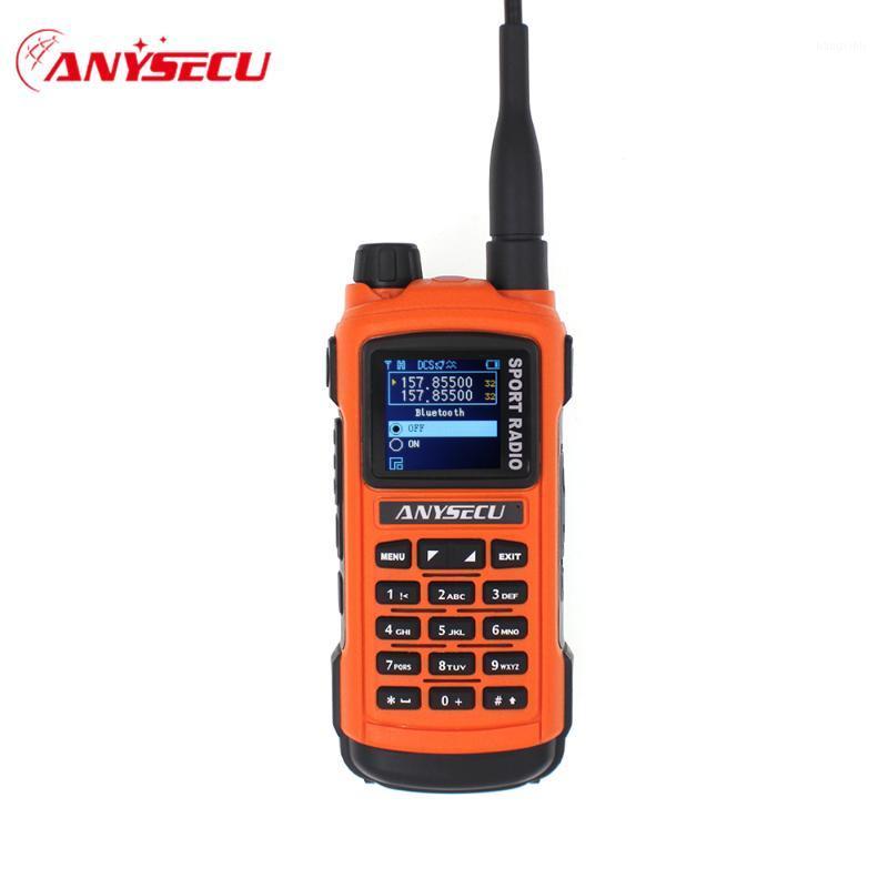 

Anysecu AC-580 Bluetooth Walkie Talkie Professional Sports Radio VHF 136-174MHz UHF 400-520MHz 5W Radio Station GP88001