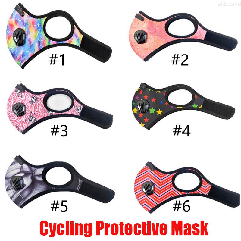 

Filter Lnnmf Protective Face PM2.5 Anti-Pollution Bike Meltblown Dust Training Masks Cycling Sport ReusableAS With Activated Running Cl Iwhe