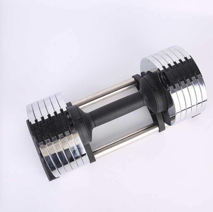 

24kg weight adjustable dumbbell gym home multifunctional dumbbell, Red