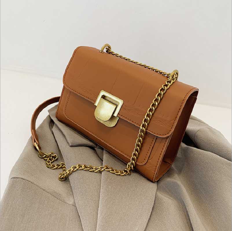 

Casual Retro Women Shoulder Bags Designer Brand Chic Strap Female Handbags Luxury Pu Leather Crossbody Messenger Bag Large Purse, Black