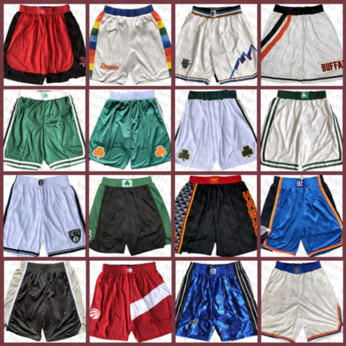 

BostonCelticsOklahomaCityThunderLos AngelesLakersNew jersey OrleansPelicans Mens Basketball Shorts