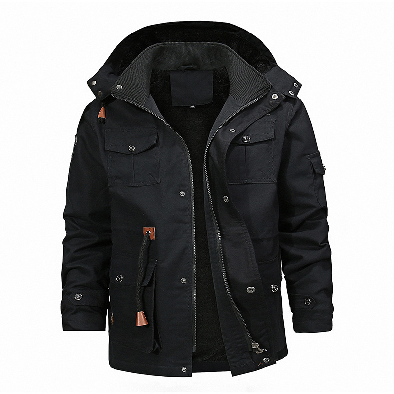 

2021 Arrival New Spring Quality Male Jacket Denim with Hood Coat Male, Bulk M-5xl-sized YOD6, Khaki.