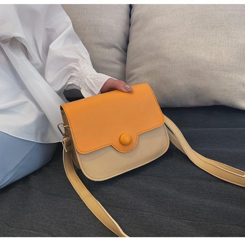 

Spring, summer, ins small bag lady 2021 new tide han edition contracted fashion one shoulder inclined bag, small package, Green