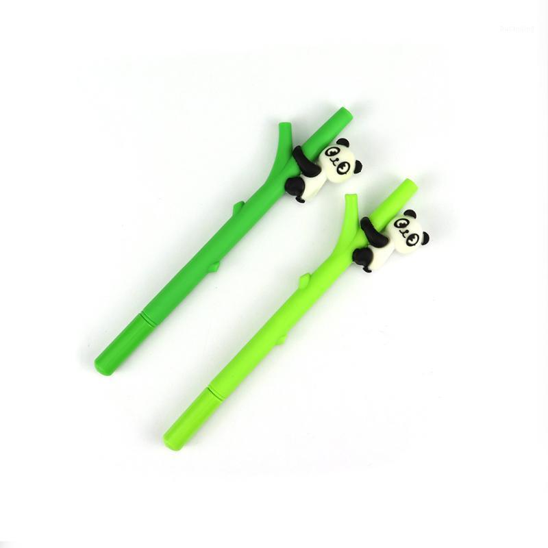 

SML 2pcs Cute Chinese Style Panda Gel Pen Kawaii Office/School Stationery Creative Gift School Supplies Pens for Writing1