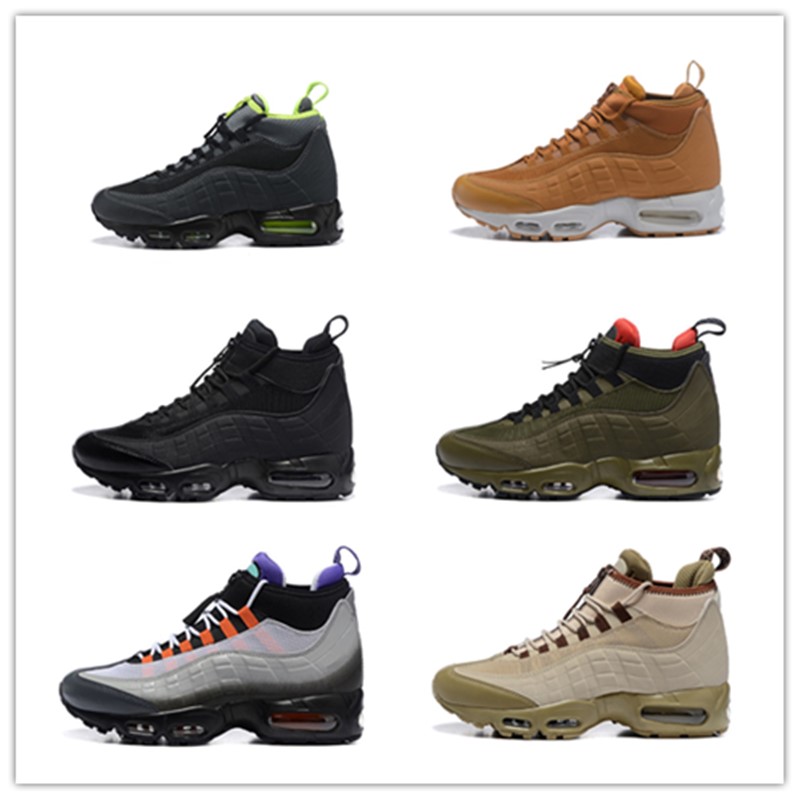 

2020 New Winter sneakerboot Triple Red Designer for Men Shoes Boots Size 40-46