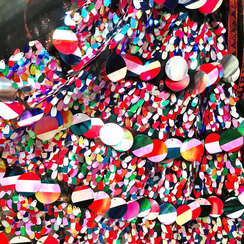 

Christmas day festival party tulle Ball curtain Colorful sheer Tulle happy Birthday Curtains birthday Drapes occasion decoration, Colorful and black