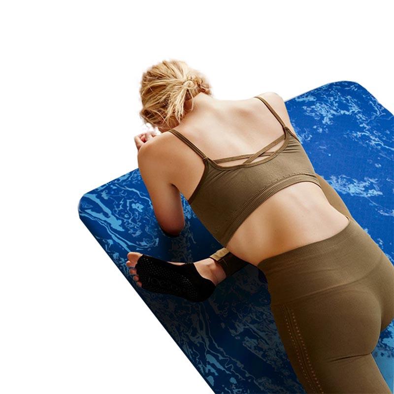 

183cmX61cm Camouflage Yoga Mat EVA Eco-friendly Fitness Mat Massage Exercise Home Gym 4mm Acupressure Pilates Dance Cushion, Purple