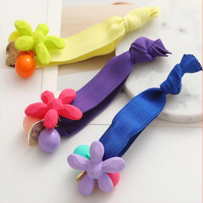

2Pcs / Set2020 Korean Hair Ring Dongdaemun Korean Irregular Candy-colored Wild Hair Accessories1, A2