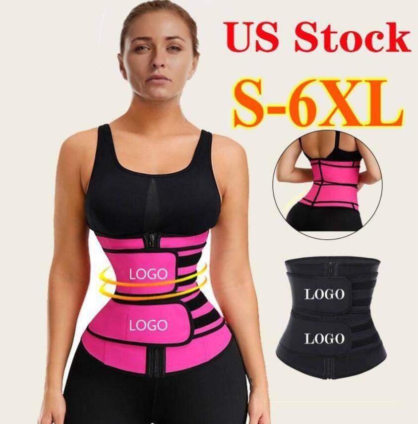 

US STOCK Waist Trainer Women Slimming Sheath Tummy Reducing Shapewear Belly Shapers Sweat Body Shaper Sauna Corset Trimmer Belts