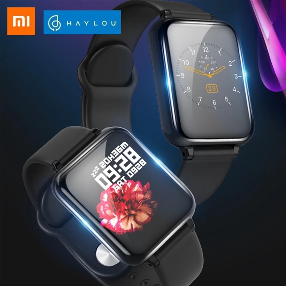 

Xiaomi Haylou Solar LS02 Smart Watch English Version Call Reminder IP68 Waterproof 12 Sport Modes Bluetooth 5.0 Smart Band