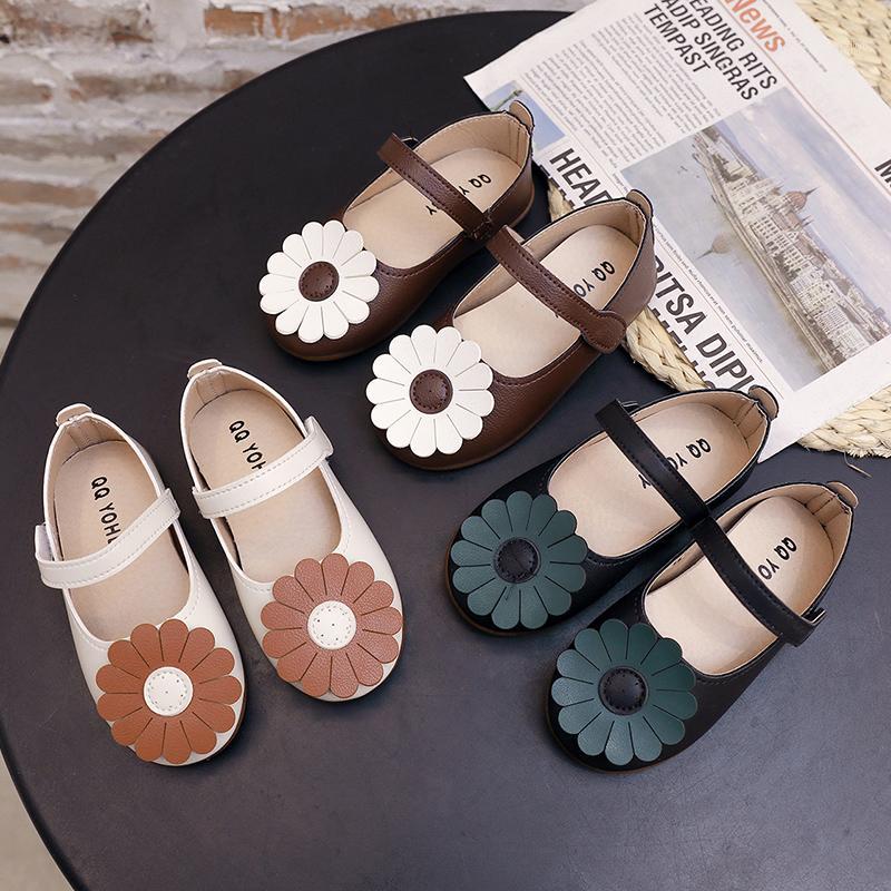 

Kids Shoes Autumn Toddler Baby Girl Sun Flower Princess Leather Single Shoes Children Performance Dance Flats Zapatos De Niña1, Hbz-zx-2111