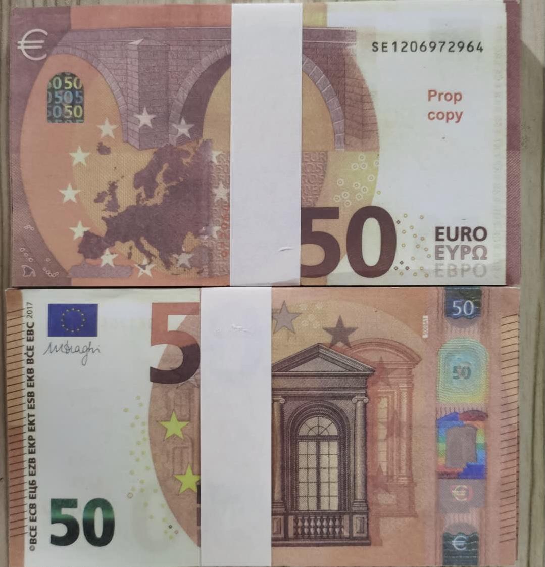 

Family 50 Us Prop Euro Money Realistic Wholesale Or Paper Play Banknote Game Toy Copy Kids 100pcs/pack Riuaa, Silver