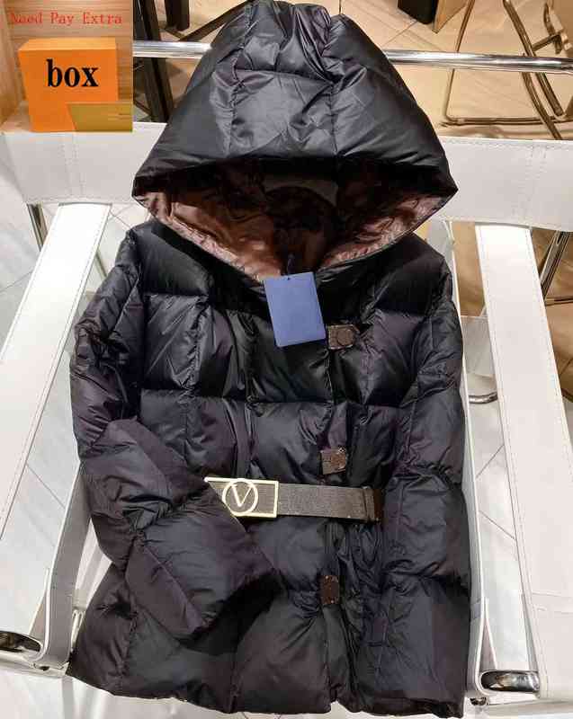 

Women' Down & Parkas Womens Coat 21FW Fashion Jacket Classic Flower Printed Parka Warm Outwear Casual Windbreaker Top Quality Women Clothing 8BFW, Make up for difference