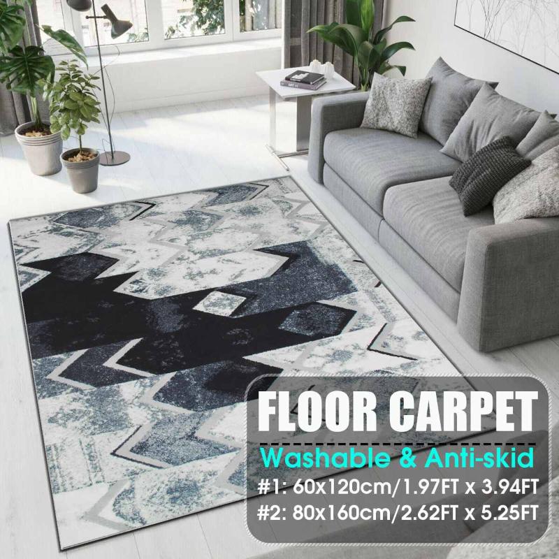 

NEW Nordic Carpets Soft Fiber 3D Printed Abstract Modern Rugs Parlor Mat Rugs Anti-slip Large Rug Carpet for Living Room Decor, As pic