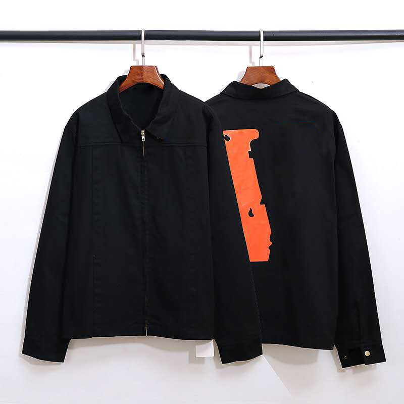 

Fashion Men Women Jacket High Quality Orange Denim 555555 Jackets Skinny Slim Fragment Outerwear Winter Coats S-XL, Black