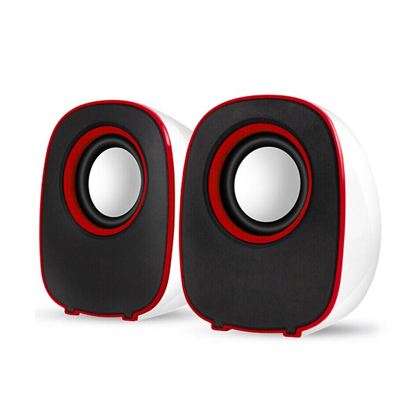 

Mini Computer Bass Speaker USB Portable Desktop Laptop Wired Small Game Speaker Professional Space Stereo for MP3 for MP4