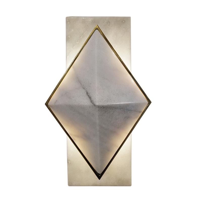 

new art deco marble wall lights modern sconce AC110V 220v LED applique murale living room bedroom wall lamps