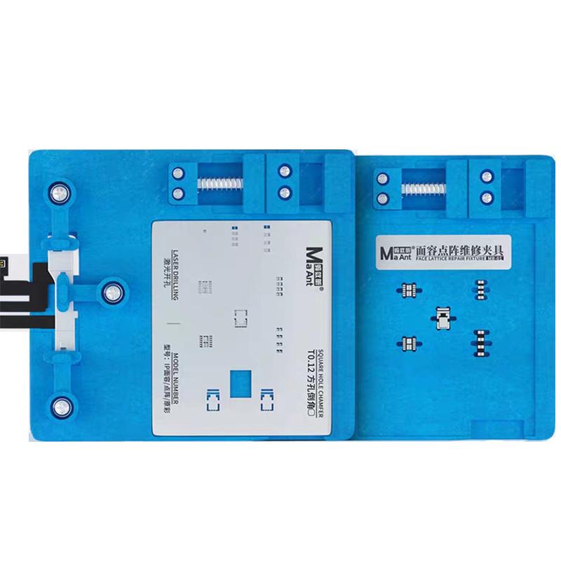 

Phone Dot Matrix Repair Fixture for X XS XSMAX 11 11pro MAX Face ID Repair Holder Front Camera BGA Reballing Stencil