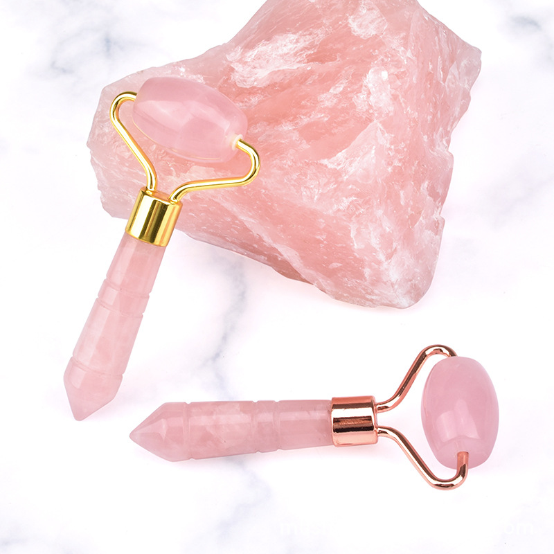 

Natural Jade Roller Facial Massager Real Stone Face Roller Guasha Massage Board Set Guasha Tool Jade Roller Guasha Massage Board