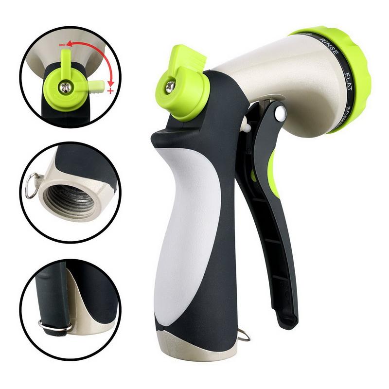 

Garden Water Guns Hose Spray Nozzle Heavy- Nozzle Sprayer Mutifunctional Household Car Washing Gardening Sprinkle Tools