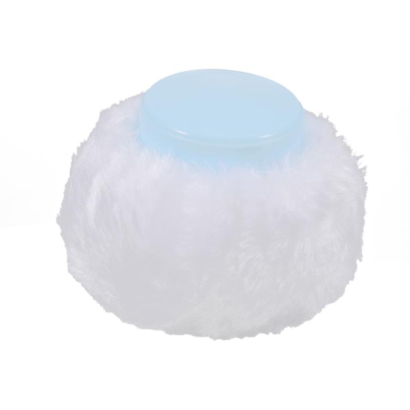 

2pcs Fluffy Body Powder Case Talcum Powder Puff Container Kits with Puff for Baby Infant