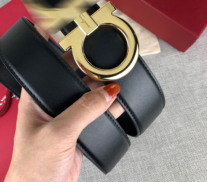 

DesignersF belts mens womens Big gold genuine leather ferragamo belt classical belts 3.4\4.0cm widths with box,dust bags, With box and dust bags 3.4 -4.0cm