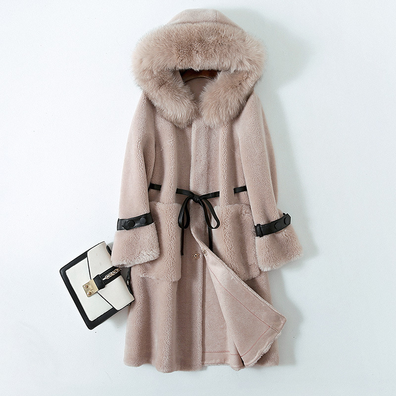 

Faux 100% Feminine Fox Turtleneck, Autumn and Winter Coat, Female Korean Long Jacket, Fur Coats 9921 9uoy, Yanmai.