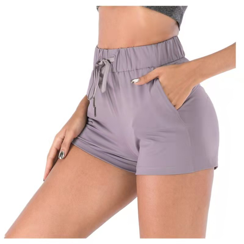 

Lu-98 Yoga Pants loose drawstring running fitness quick dry exercise shorts 003, Various colors